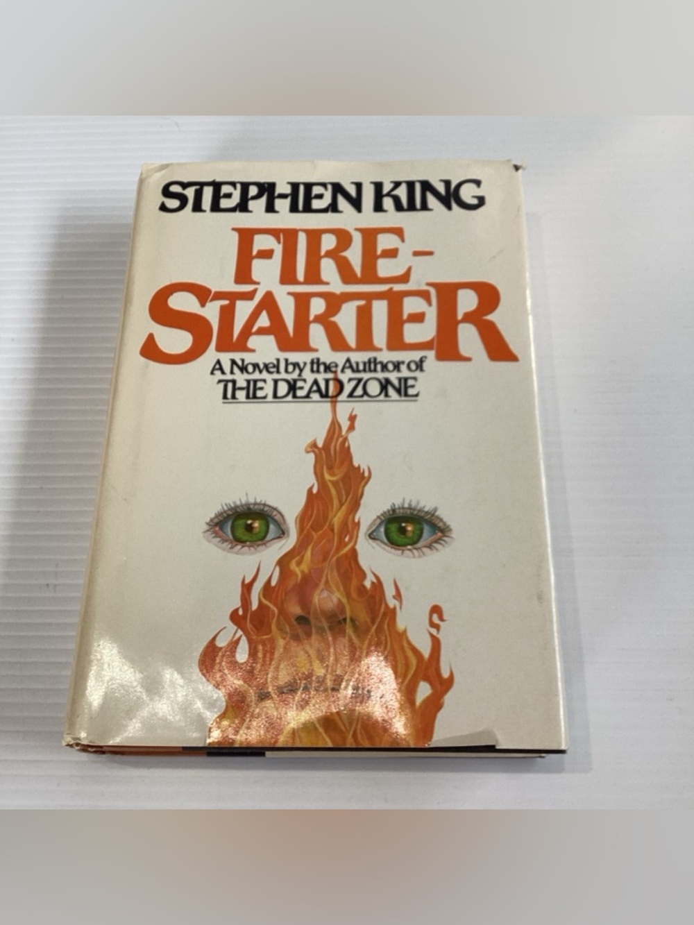 Stephen King Firestarter First Edition Viking Hardcover Book Club Edition